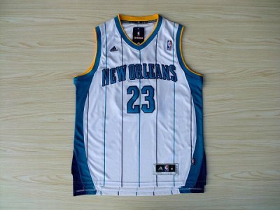 Maillot De Basket New Orleans Pelicans Anthony Davis 23 New Revolution Blanc